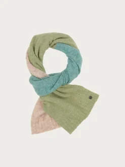 Sustainability Edition - Gestrickter Schal mit Blockstreifen