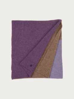 Sustainability Edition - Gestrickter Schal mit Blockstreifen