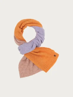 Sustainability Edition - Gestrickter Schal mit Blockstreifen