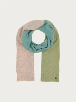 Sustainability Edition - Gestrickter Schal mit Blockstreifen