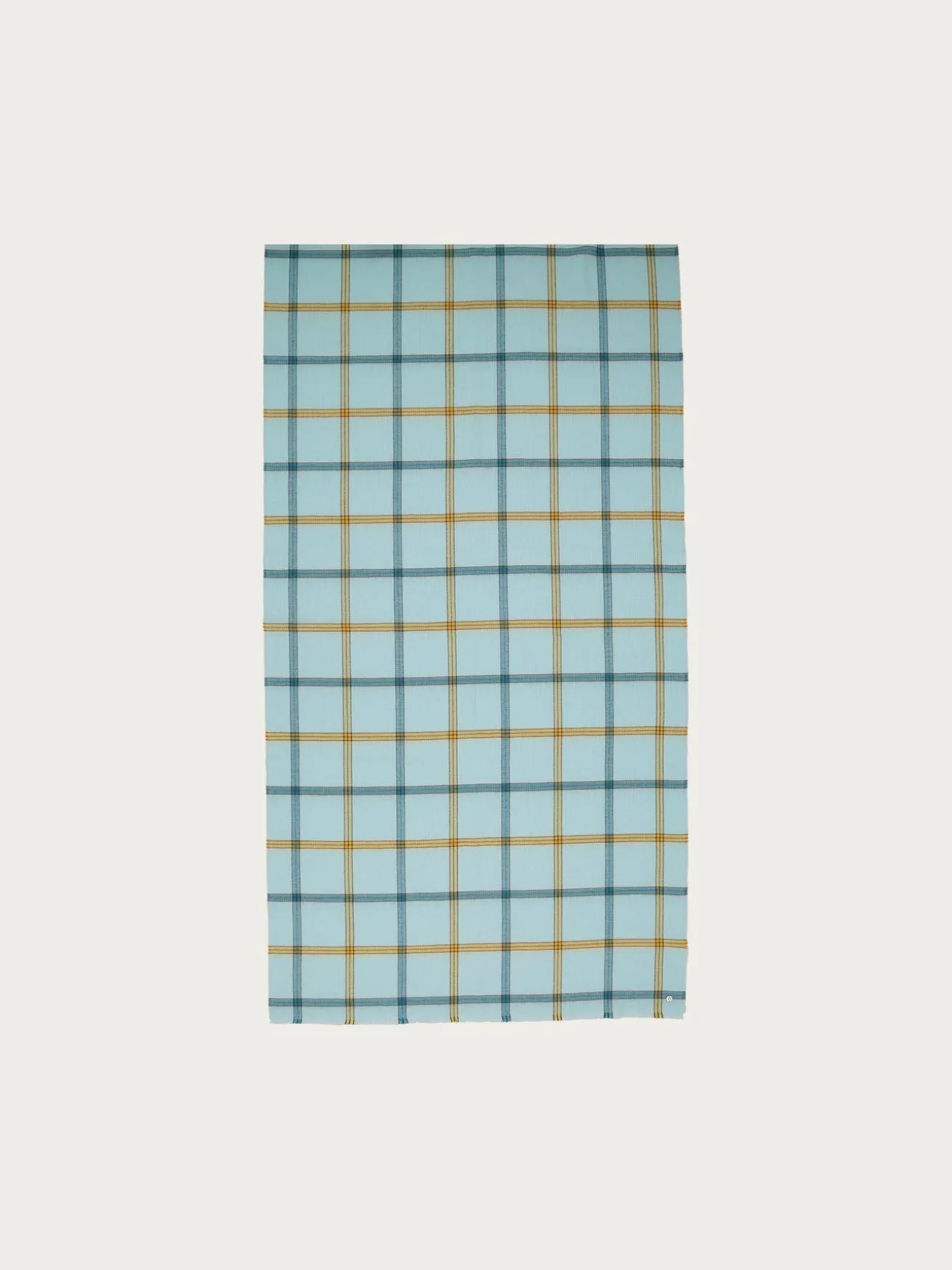 Sustainability Edition - Karierter Wollschal