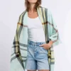 Sustainability Edition - Leichte Stola mit FRAAS Plaid Karo