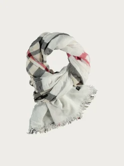 Sustainability Edition - Leichte Stola mit FRAAS Plaid Karo