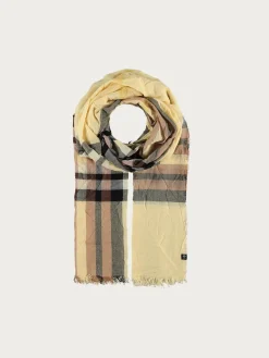 Sustainability Edition - Leichte Stola mit FRAAS Plaid Karo