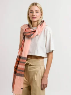 Sustainability Edition - Leichte Stola mit FRAAS Plaid Karo