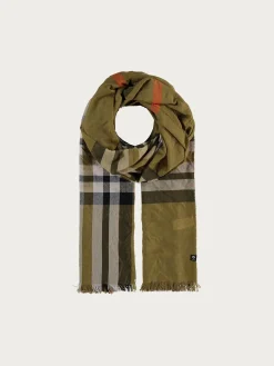 Sustainability Edition - Leichte Stola mit FRAAS Plaid Karo