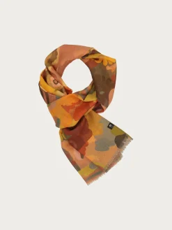 Sustainability Edition - Leichter Schal mit floralem Design