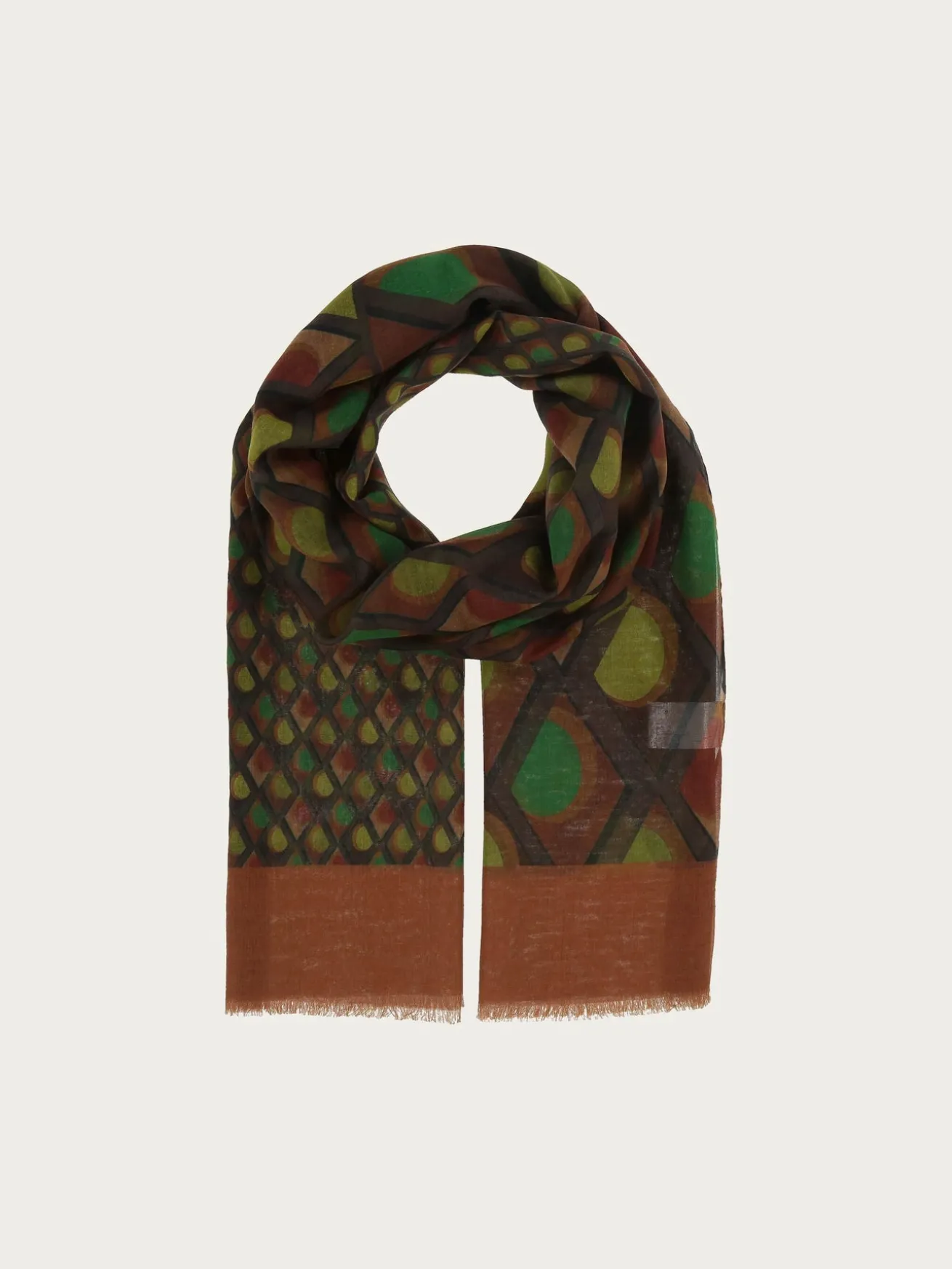 Sustainability Edition - Schal mit geometrischen Mustern