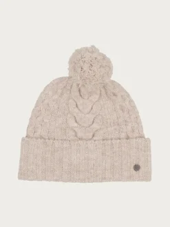 Sustainability Edition - Strickmütze mit Zopf-Mustern