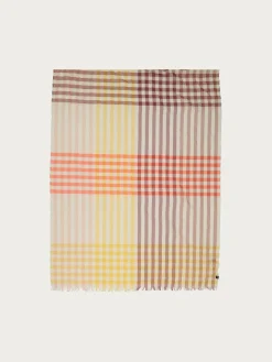 Sustainability Editon - Leichte Stola mit Karo-Design