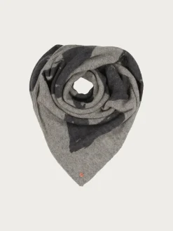 Tuch mit Herz-Design aus reiner Wolle