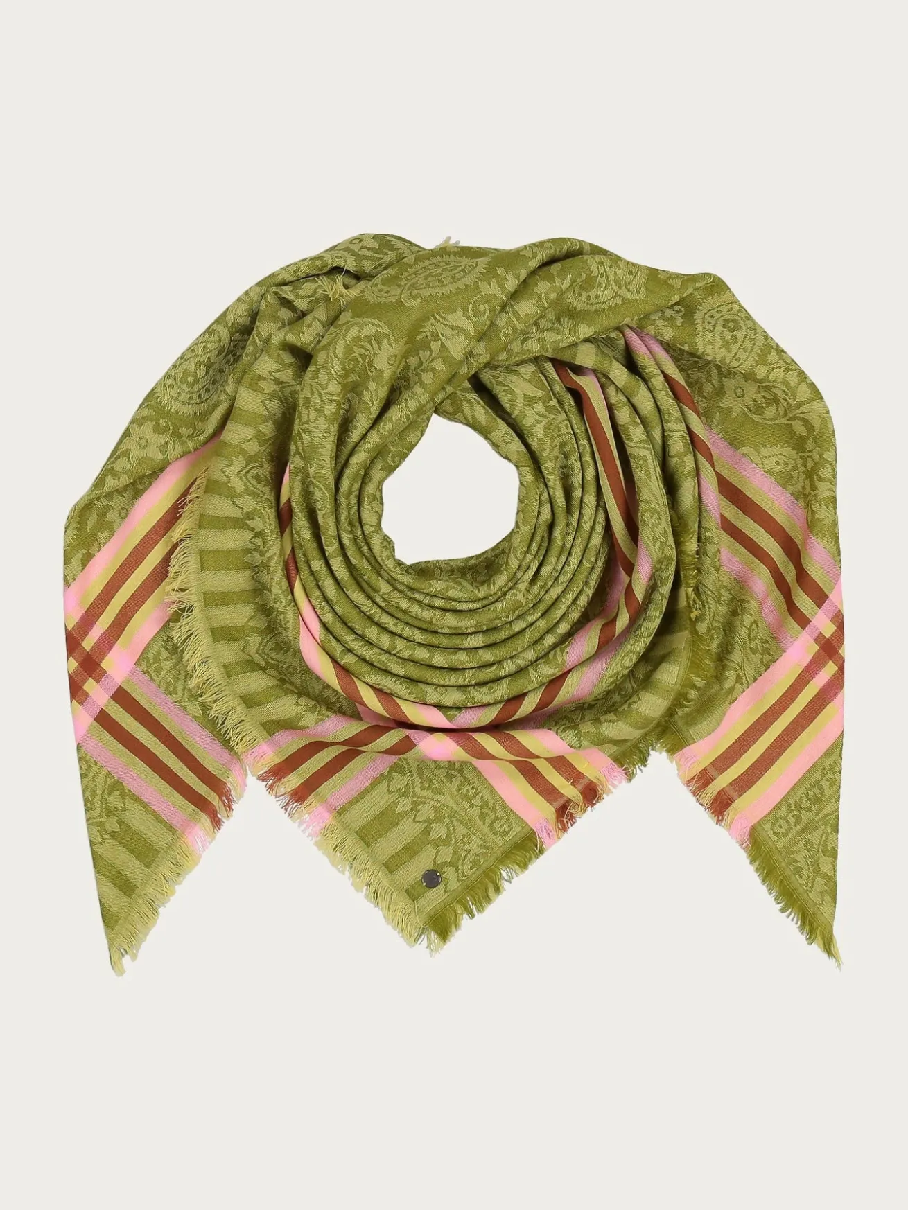 Tuch mit Paisley-Muster in Wollmischung