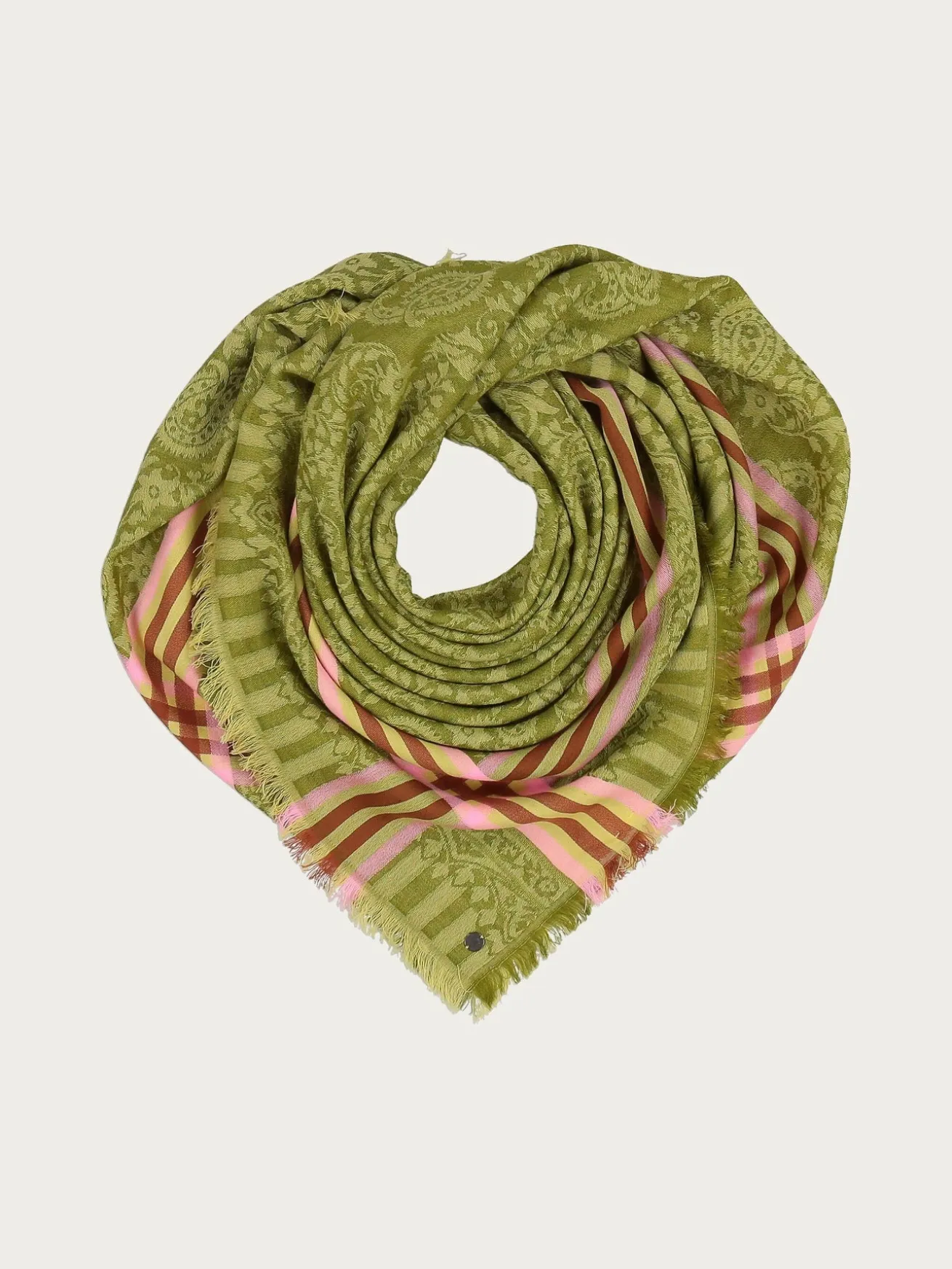 Tuch mit Paisley-Muster in Wollmischung