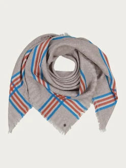 Tuch mit Paisley-Muster in Wollmischung