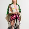 Wendbarer Poncho FRAAS Plaid Karo / Uni