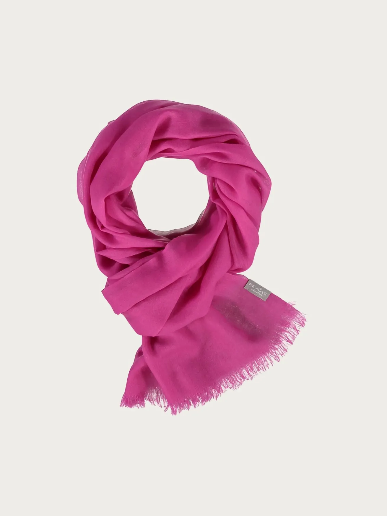 Zarte einfarbige Pashmina aus reinem Kaschmir
