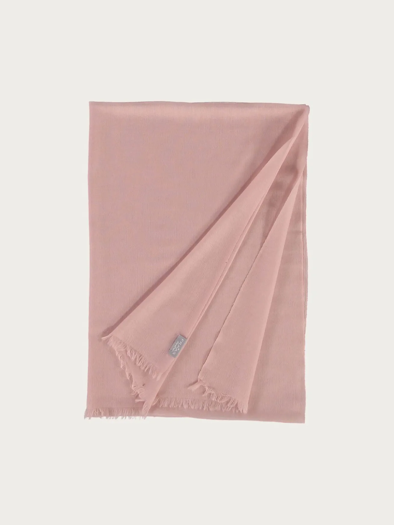 Zarte einfarbige Pashmina aus reinem Kaschmir