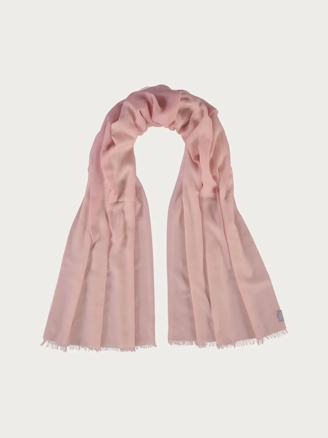Zarte einfarbige Pashmina aus reinem Kaschmir