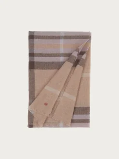 Zarte Stola mit FRAAS Plaid Karo aus reinem Kaschmir